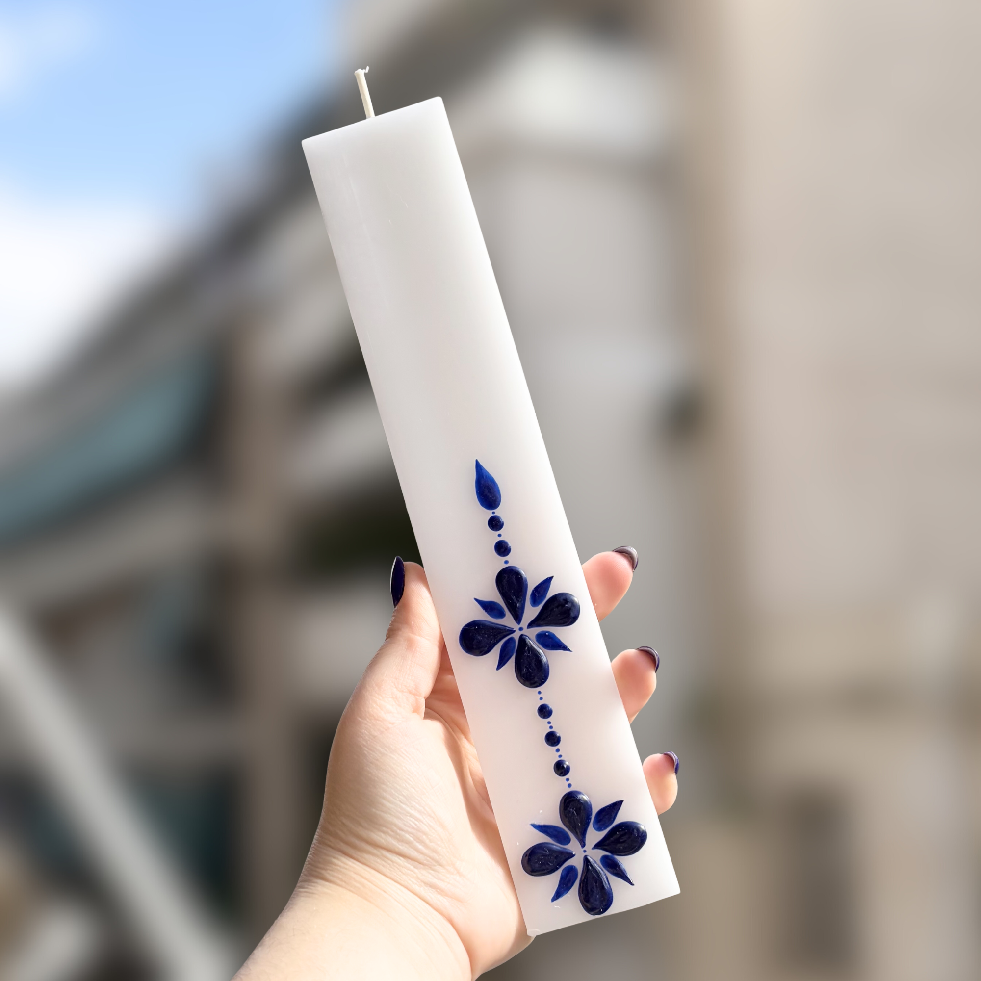 Λαμπάδα - Blue Mosaic