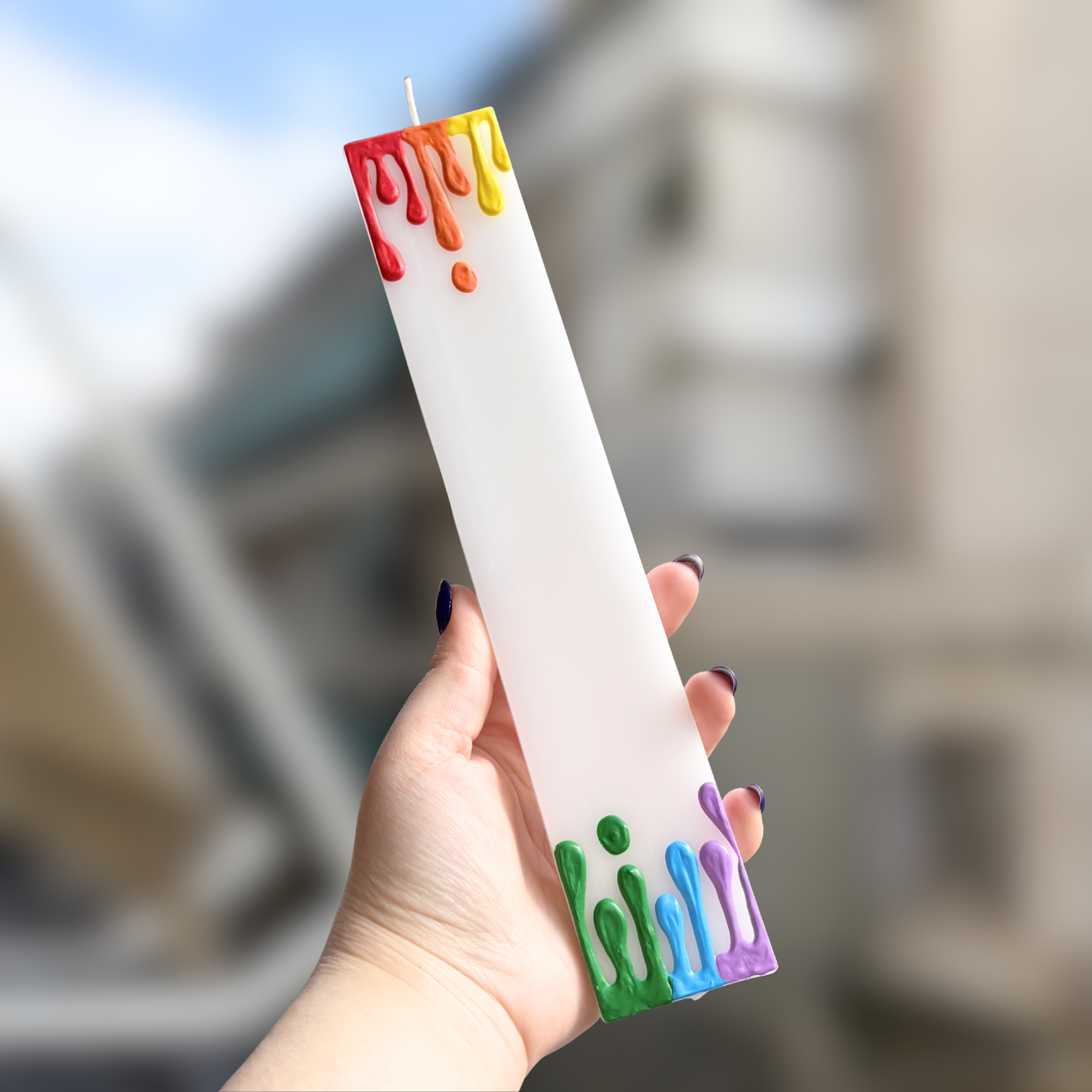 Λαμπάδα - Rainbow Drops