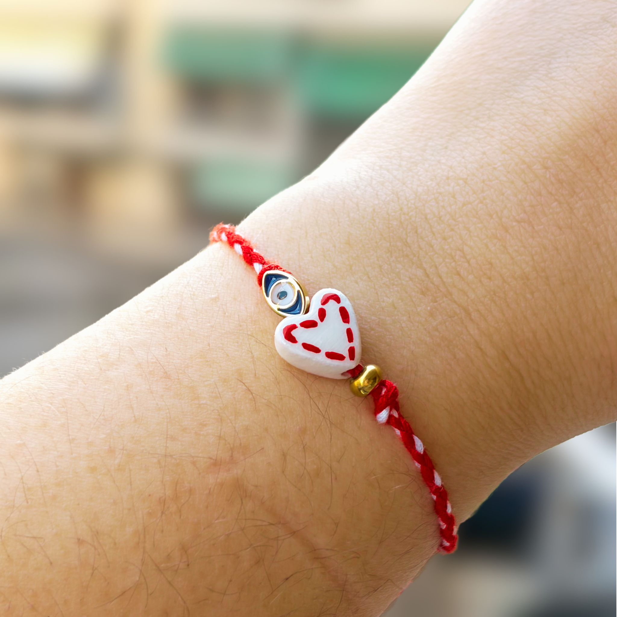 Μαρτάκι - Red Heart & Evil Eye