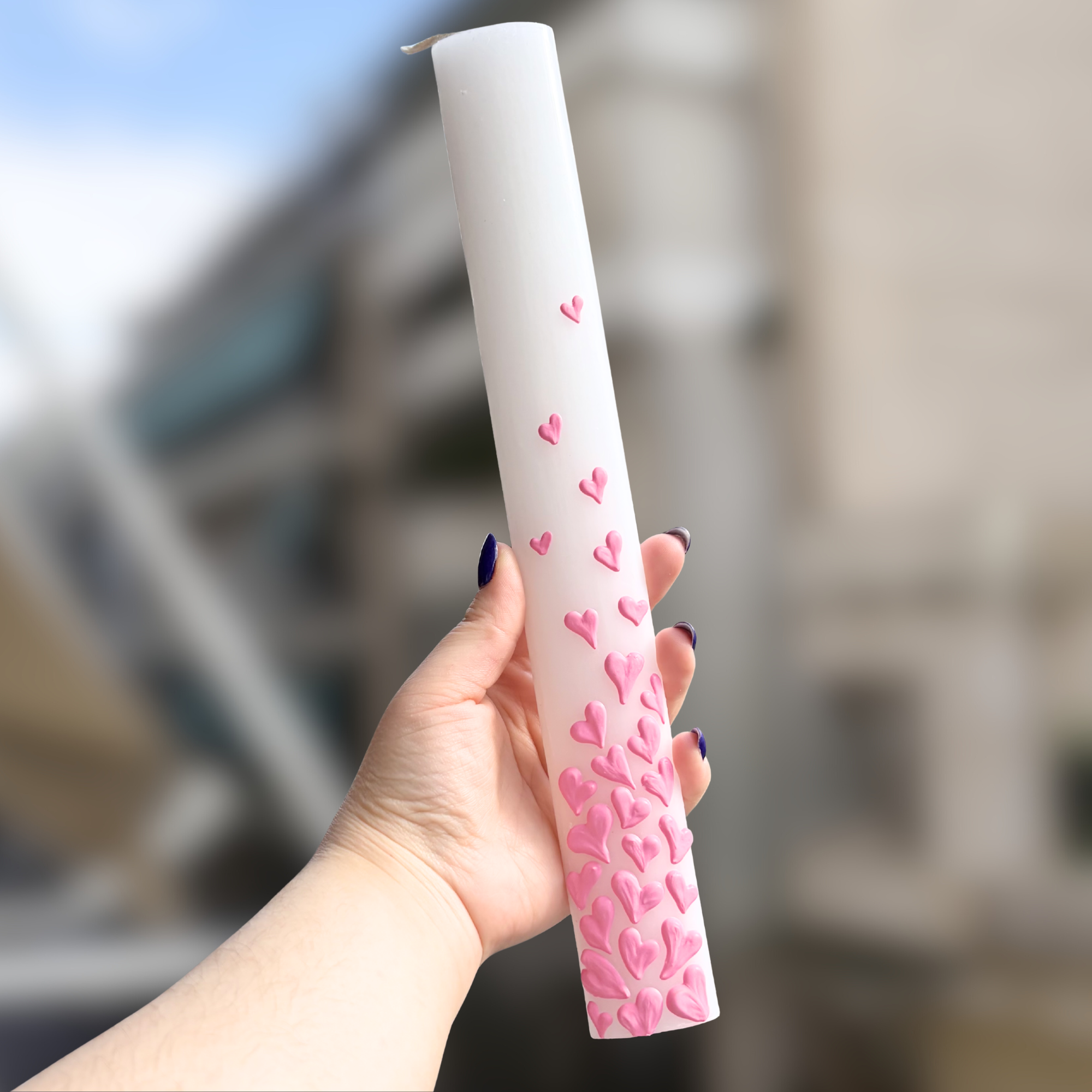 Λαμπάδα - Pink Hearts