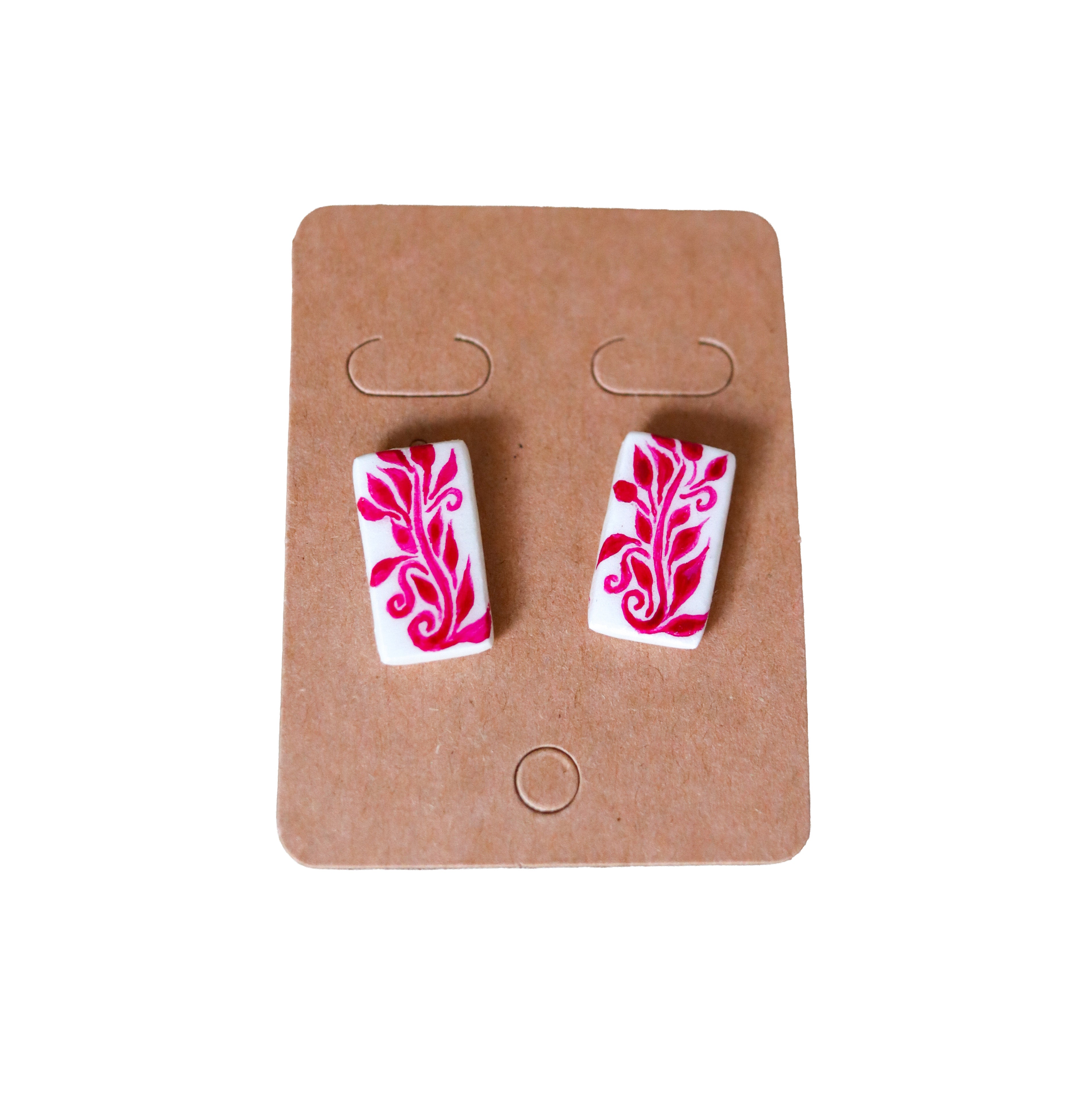 Earrings - Pink Mosaic
