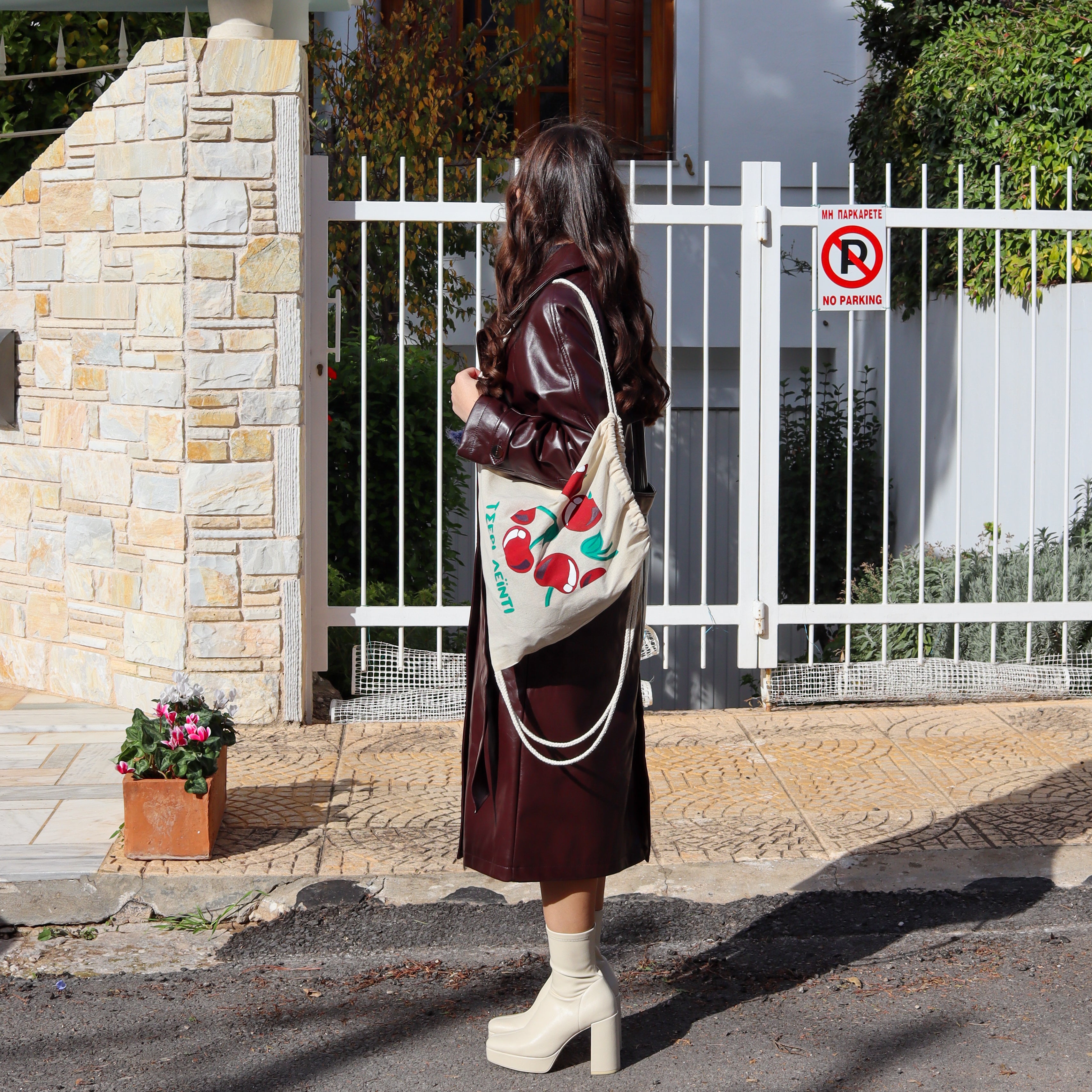 Tote Bag - ΤΣΕΡΙ ΛΕΪΝΤΙ (CHERRY LADY)