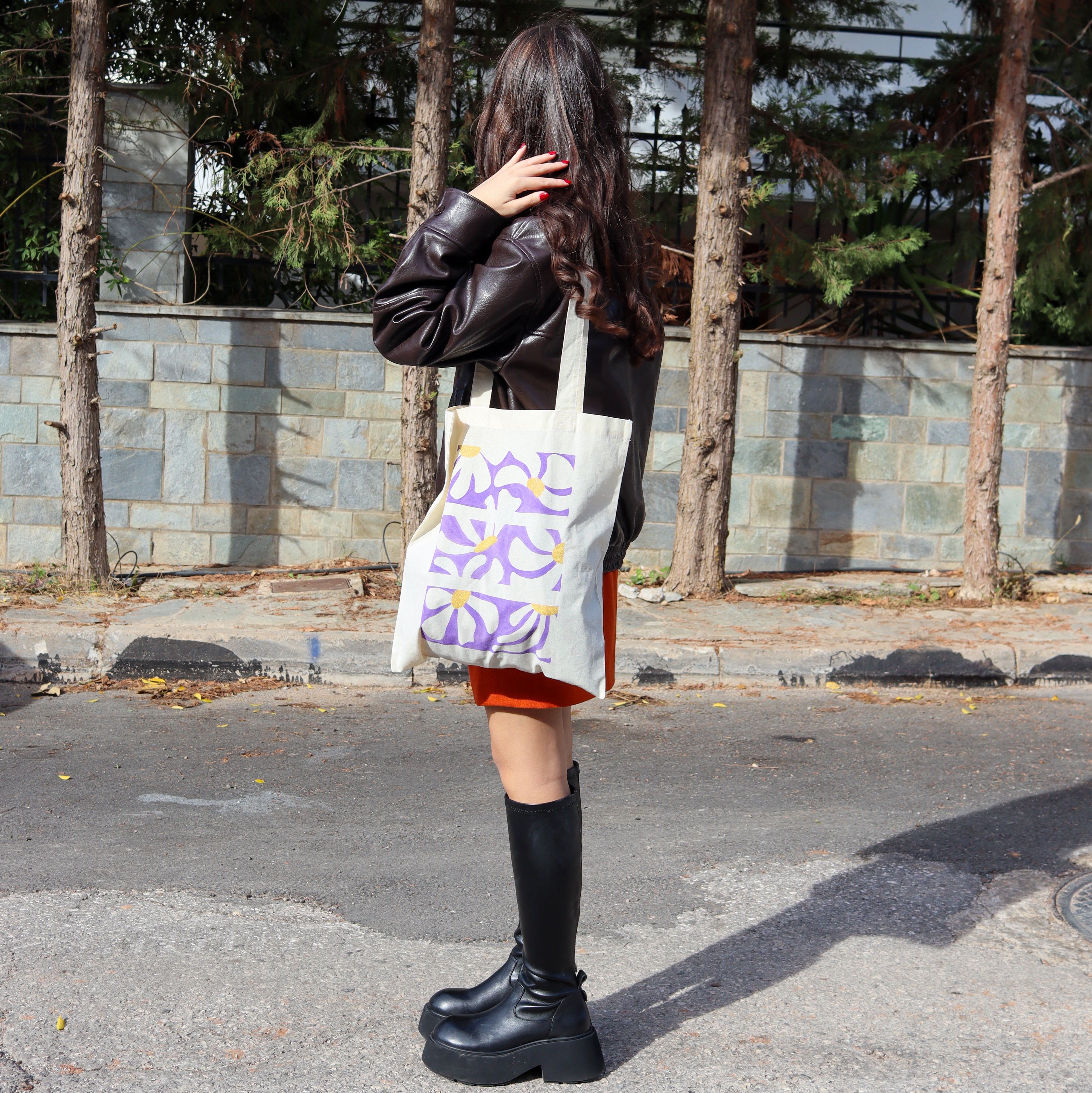 Tote Bag - Funky Flowers