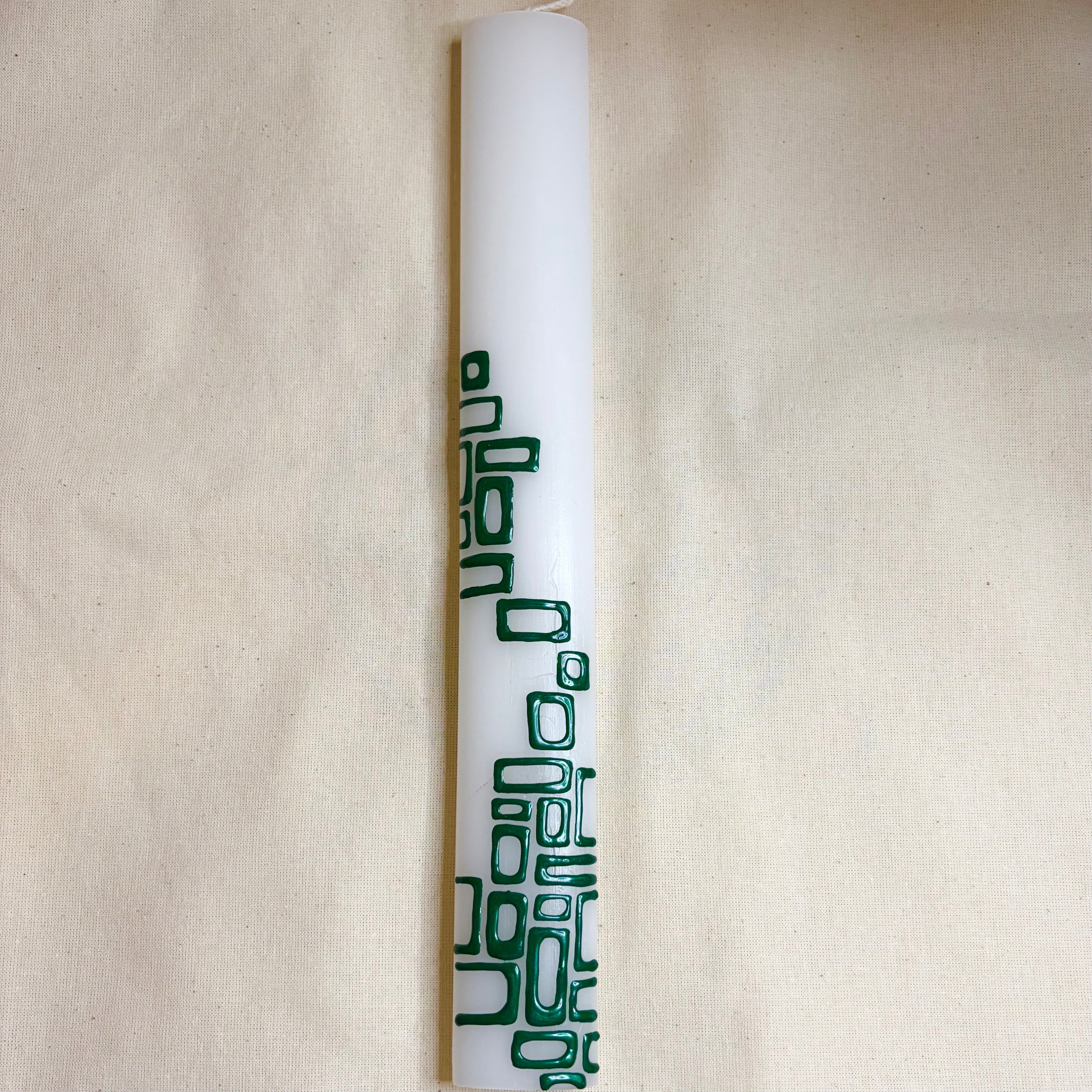 Λαμπάδα - Dark Green Abstract