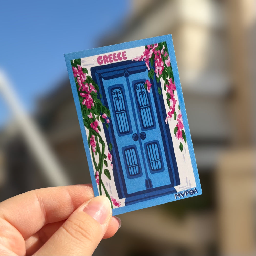Mini Blue Door